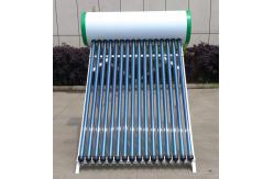 China Solar Electric Water Heater 150L , Solar Thermal Hot Water Heater No Pumps supplier