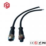 Metal M16 Welding Black White IP68 Power Connector
