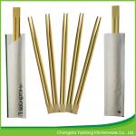 Custom 100% Natural Eco-Friend 21 cm  Twin Bamboo Chopsticks for sale
