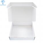 Recyclable Embossing Shoe Mailer Boxes 4C Printing Corrugated Cardboard Mailers