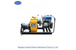 China 7.5m/Min 50KN Drum Traction Cable Winch Puller supplier