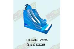 China Clown Inflatable Slide With Elephant Theme For Children Fun Park supplier