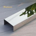 U10 Tile Trim Brushed Stainless Steel 2438mm Length Multiusage PVD Coated for sale