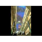 P25 Manufacturer Customized Full Color Outdoor Glass Mesh Transparent Glass Window Film Led Screen for sale