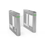 Stroboscopic Alarm Anti Trailing Swing Barrier Turnstile 40W Acrylic Half Height