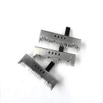 Sliver 0.3A Electric Slide Switch 4P8T Horizontal Slide Sound Console
