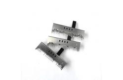 China Sliver 0.3A Electric Slide Switch 4P8T Horizontal Slide Sound Console supplier