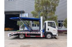 China Howo Double deckers Flatbed Wrecker Tow Truck Sliding Platform Road Recovery Vehicle supplier