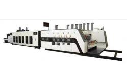 China Flexo Printer Slot Die Cut Carton Box Manufacturing Machine Computerized supplier