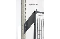 China Connectable Heavy Duty Brackets Hardware To Offset Guard 250mm Pallet Rack Frame supplier