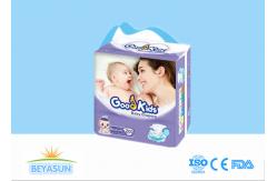 China Sleepy Printed Disposable Baby Diapers Breathable Non Woven Fabric Material supplier