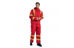 China Inherently Flame Retardant Rain Wear , Permanently Flame Resistant Rain Proof Jacket supplier