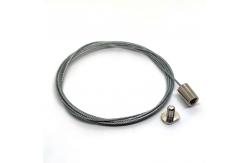 China Steel Wire Adjustable Ceiling Cable Gripper String Lighting Suspension Kits supplier
