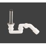 ODM White Plastic Wash Basin Drainer 1-1/2in X 50mm Sink Waste Drainer for sale