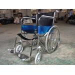 Surgical Care Folding Steel Wheelchair With Solid Castor for sale