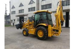 China 4X4 Backhoe Wheel Loader New Condition Reliability Small Backhoe Loader supplier