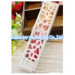 Clear Window Chocolate Packaging Box Handle Recyclable Matt / Gloss Lamination