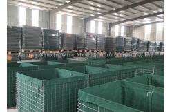 China Foldable 3*3 Inches Square Hole Hesco Explosion Proof Barrier supplier