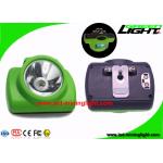 13000 Lux Safety Miners Cordless Cap Lamp Oled Screen SOS With USB / Cradle Charger  for sale