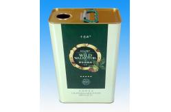 China 2L Virgin Olive Oil Tin Cans Rectangular Packaging Tin Can supplier