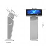Interactive Self Service Kiosk Touchscreen Payment Information Station
