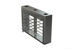 China Pedestrian Security Automatic Half Height Turnstile For Gymnasium supplier