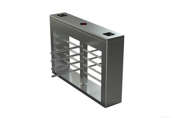 Pedestrian Security Automatic Half Height Turnstile For Gymnasium