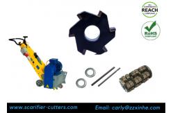 China Milling Scarifiers & Deck Scalers Drum 6pt Milling Cutters Carbide-tipped supplier