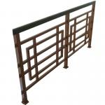 Galvanized Steel Handrail Balustrade In Position Bridge Railings / Handrails For Top Style for sale