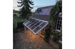 China Bifacial Dual Glass Custom Solar Panels Transparent Photovoltaic Crystalline Solar Module supplier