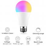 AC 85-265V Smart Led Light Lamp 15W B22 Colour Changing Bulb for sale