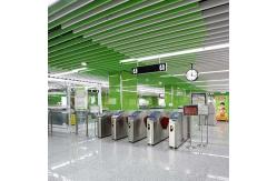 China White Water Drop Screen Ceiling Aluminum Alloy U Shaped Screen Ceiling supplier