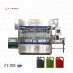 SS316 plastic bottle engine oil lube oil drum 5L by flow meter high speed 5000BPH Filling Machine for sale
