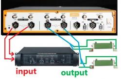 China One Click Automatic Power Amplifier Test Plan For Distortion SNR Separation supplier