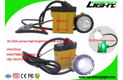 China High Brightness 25000 Lux Miners Helmet Light with SOS Low Power Warning Function supplier