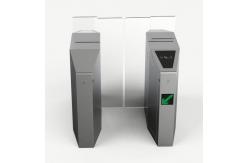 China SUS Staniless Steel Anti-Tailing Intelligent Access Control Gate Cards Reader Sliding Turnstile supplier