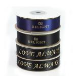 100% Polyster Decorative Satin Ribbon 10 - 100MM Width Printed Technics