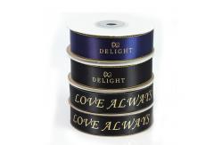 China 100% Polyster Decorative Satin Ribbon 10 - 100MM Width Printed Technics supplier