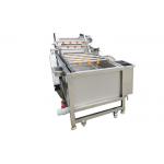 3.75KW Air Bubble 500KG/H Vegetable Washing Machine for sale