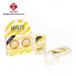 Private label sugar free mints fruity tablet candy in plastic container for cotton mouth for sale
