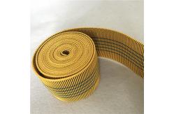 China 3 Inch Sofa Elastic Webbing Water Soluble Enriched Design Ribbon Good Elasticity supplier