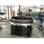 OEM Hydraulic Pipe Cutting Beveling Machine With Split Frame Structure for sale