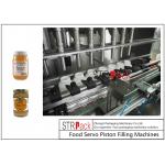 High Precision Multihead Bottle Filling Line For Honey Sauce Cream Gel Paste