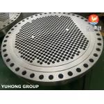 ASTM A182 Stainless Steel Baffle And Tubesheet For Heat Exchanger for sale