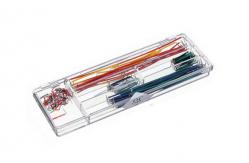 China 22 AWG Solid Dupont Jumper Wires , Solderless Breadboard Dedicated Line supplier