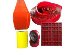 China Ball Mill And Sand Mill Polyurethane Lining Wear Liner supplier