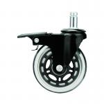 China Dajin Furniture Casters For Hardwood Floors / Carpet , 3 Inch Casters With Stem manufacturer