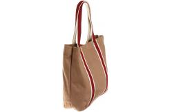 China Khaki Cotton Recyclable 35*37*11CM 21oz Canvas Tote Bag supplier