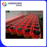 Monocrystalline Silicon 10cd Solar Single Aviation Obstruction Light 20fpm For Building for sale