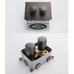 Copper Bath Shower Mixer Set , OEM ODM Rain Shower Set With Mixer